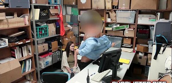  Case Number 9685254 Shoplyfter Peyton And Sienna Blackmailed By Officer
